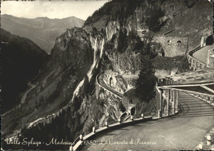 Valle SplugaMadesimo Valle Spluga Cascata Pianazzo