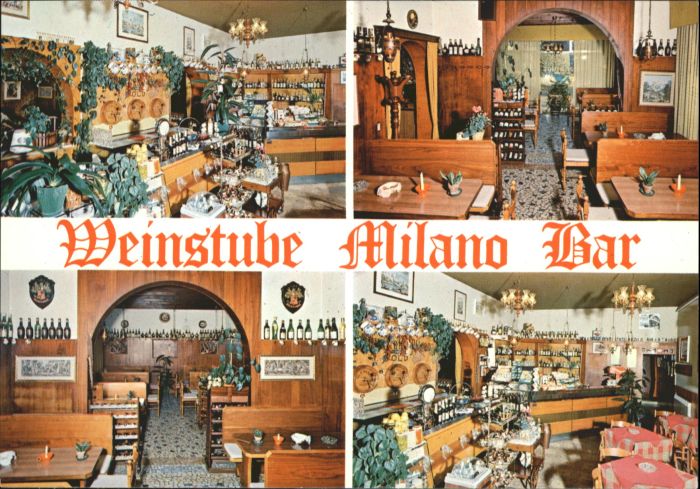 Abano Terme Weinstube Bar Milano