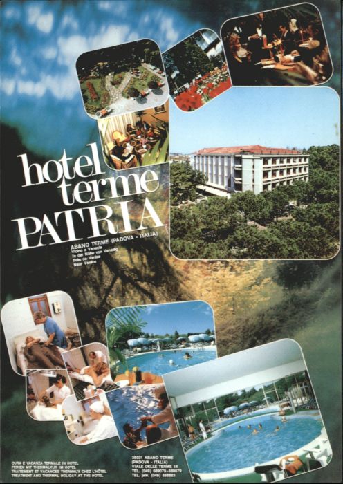 Abano Terme Hotel Terme Patria