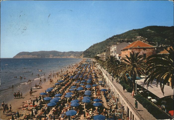 ALAssIO Savona Liguria IT Alassio Strand