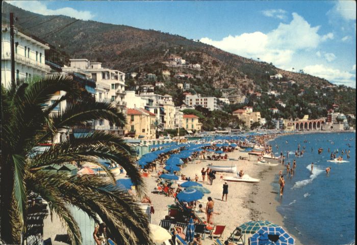ALAssIO Savona Liguria IT Alassio Strand