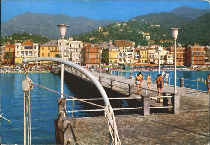 ALAssIO Savona Liguria IT Alassio Bruecke