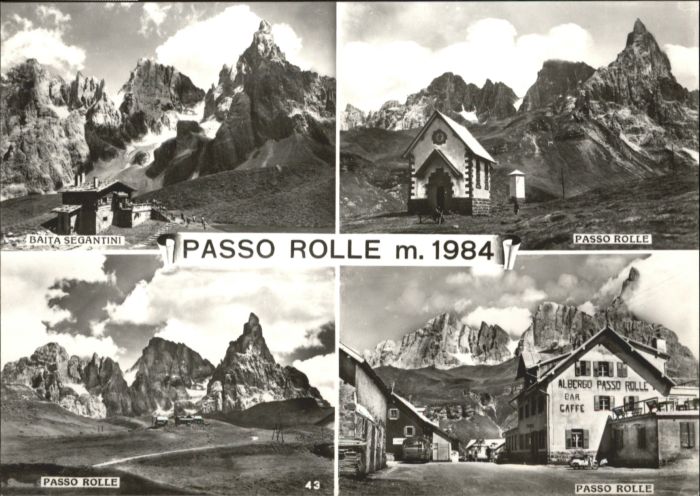 Passo Rolle Baita Sagantini