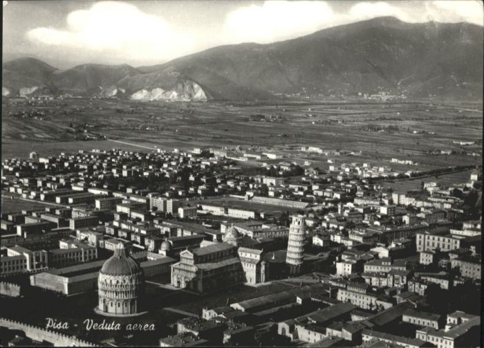 Pisa Fliegeraufnahme