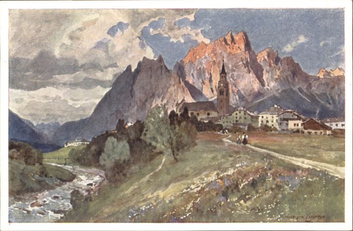 Compton E. H. Compton [Handschriftlich] Dolomiti