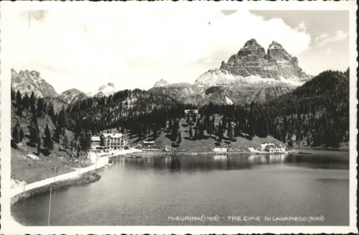 Misurinasee Misurina Tre Cime di Lavaredo