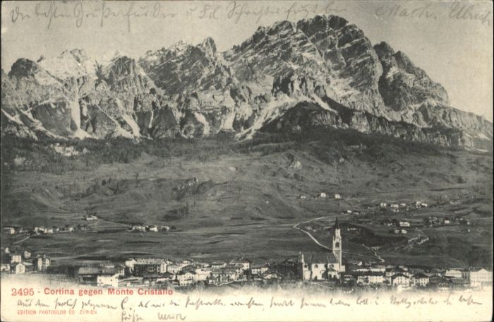 Cortina d Ampezzo Cortina Monte Cristallo