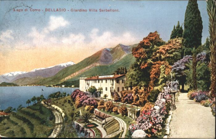 Bellagio Lago di Como Giardino Villa Serbelloni