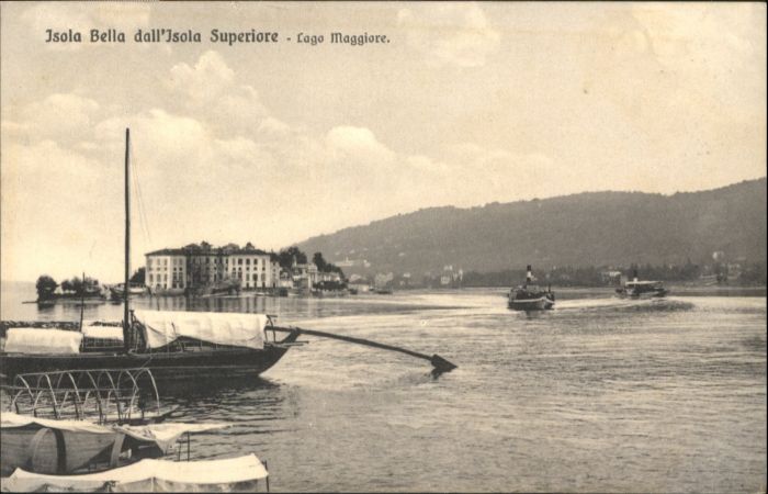 Isola Bella Lago Maggiore Boot