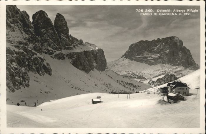 Gardena Passo di Groednerjoch IT Gardena Passo Dolomiti Albergo Rifugio