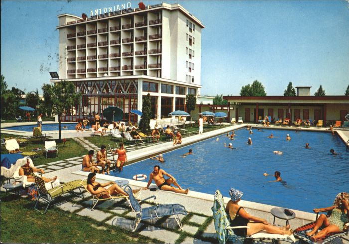 Montegrotto Terme Hotel Terme Antoniano Schwimmbad