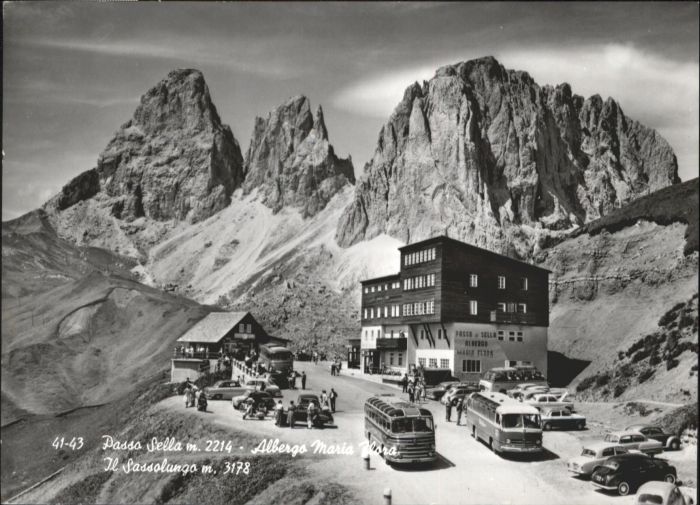 Passo Sella Albergo Maria Sassolungo