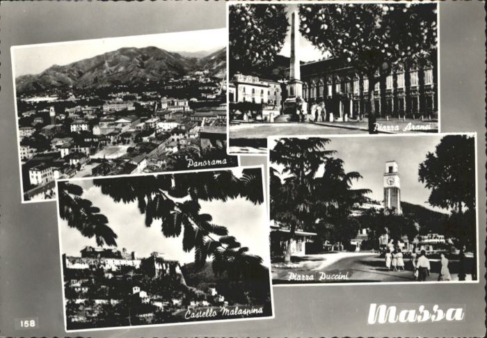 Massa Castello Malaspina Piazza Aranci Piazza