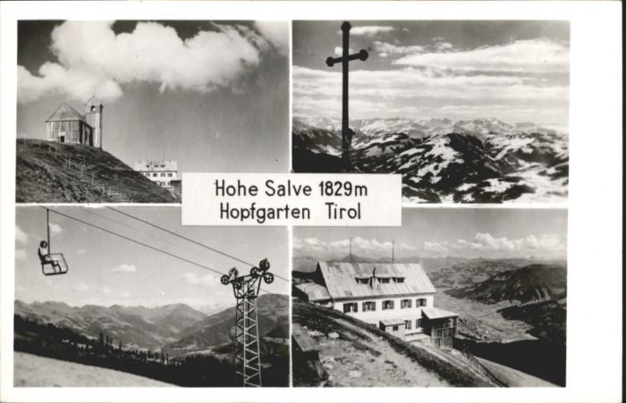 Hopfgarten Brixental Hohe Salve Sessellift