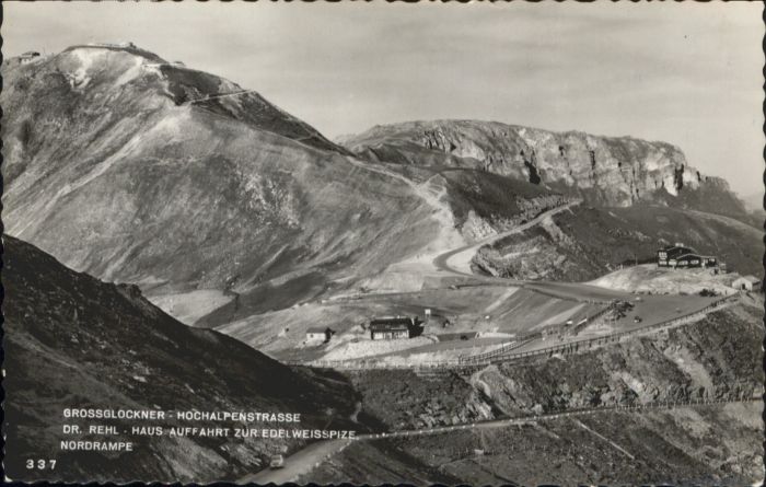 Grossglockner Hochalpenstrasse Dr. Rehl-Haus Edelweisspize