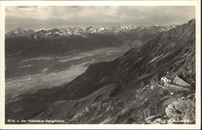 Hafelekarspitze Hafelekar Bergstation