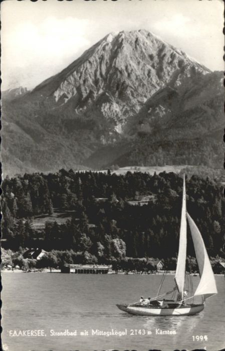 Faakersee Strandbad Mittagskogel Kaernten