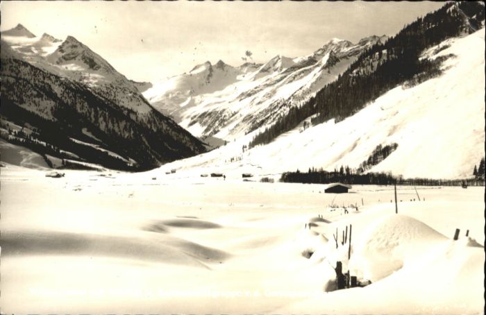 Wildgerlostal  Wildkar Reichenspitzgruppe Gerlospass-Strasse