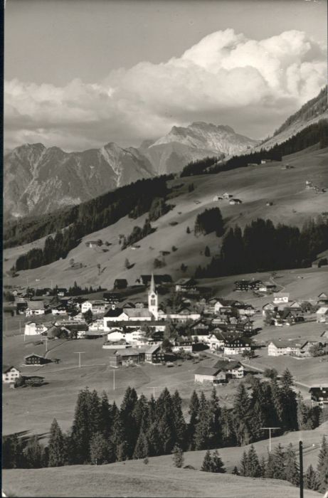 Riezlern Kleinwalsertal Vorarlberg Riezlern Kleinwalsertal Nebelhorn