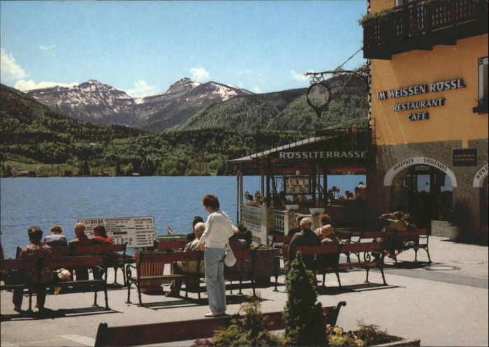 St Wolfgang Wolfgangsee Hotel Weisses Roessl
