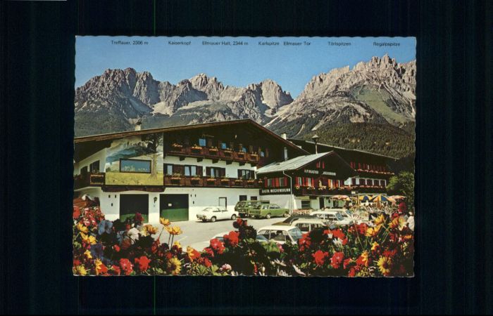 Ellmau Tirol Wilden Kaiser Gasthof Wochenbrunn