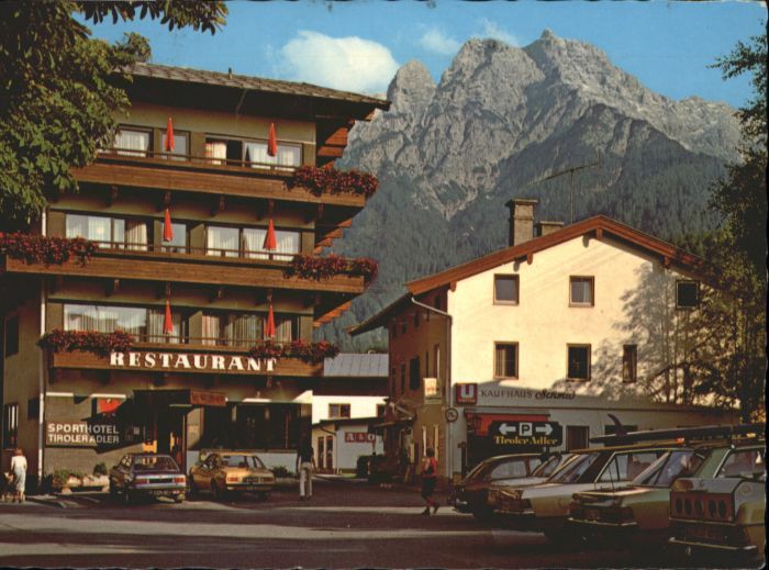 Waidring Tirol Restaurant Hotel Tiroler Adler Tirol