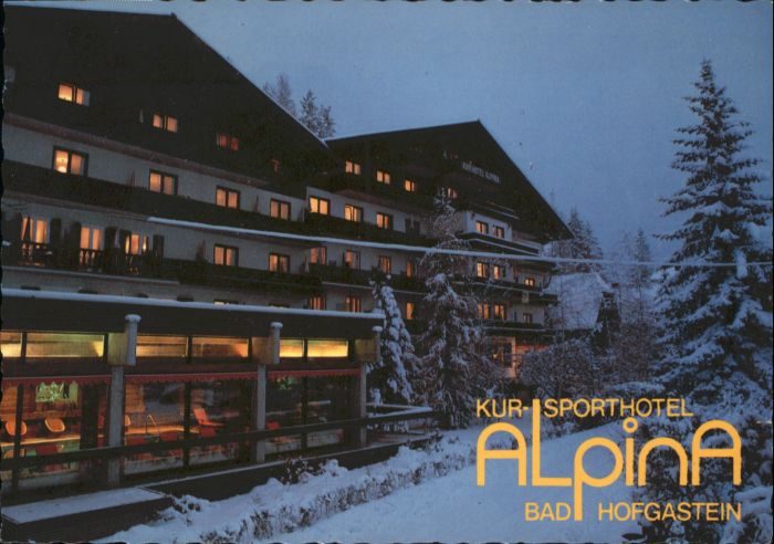 Bad Hofgastein Hotel Alpina