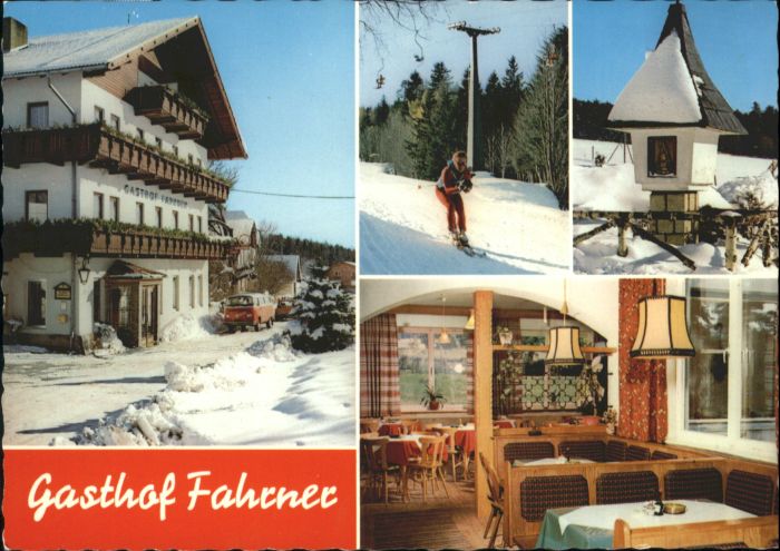 Unternberg Wechsel St. Corona Gasthof Pension Fahrner