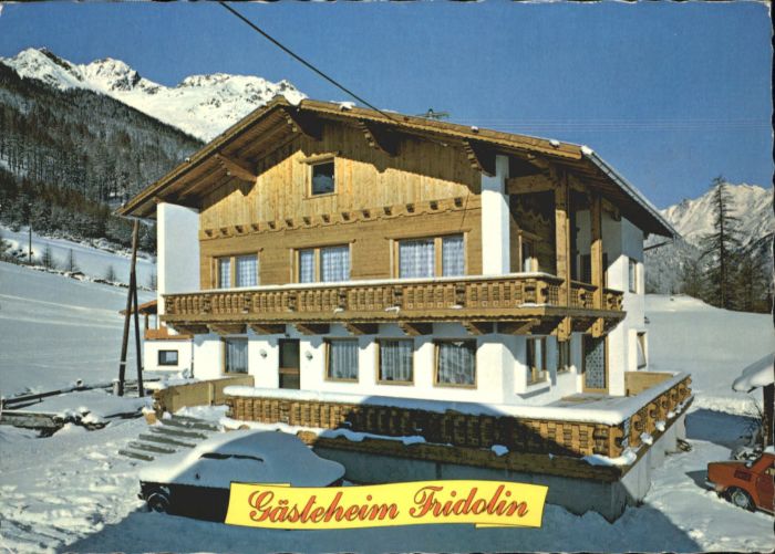 Soelden tztal Tirol Gaesteheim Fridolin *
