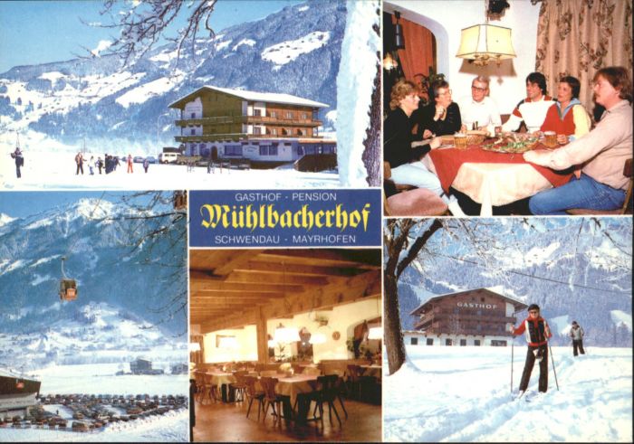 Schwendau Mayrhofen Gasthof Pension Muehlbacherhof