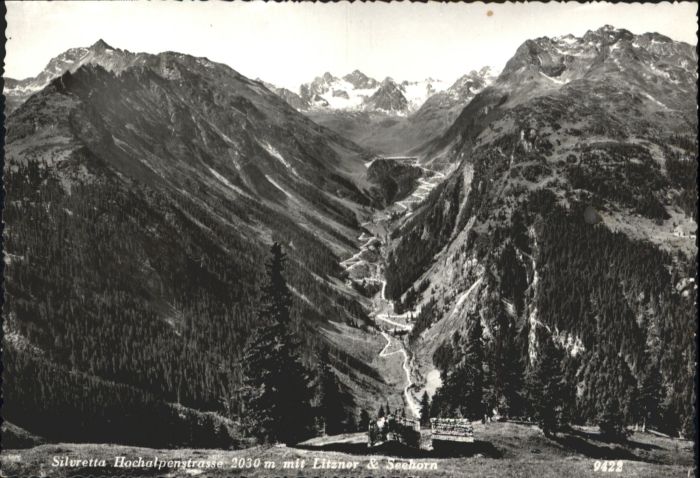 Silvretta-Hochalpenstrasse Litzner Seehorn