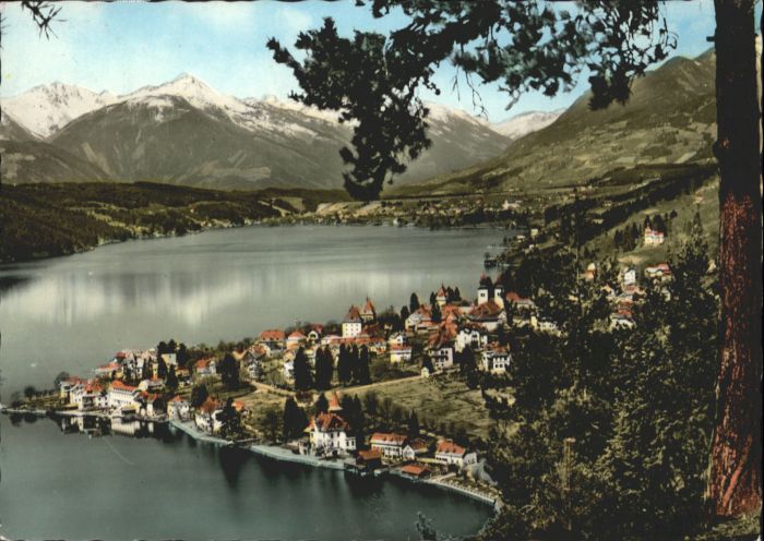 Millstatt Millstaettersee Millstatt See Kaernten