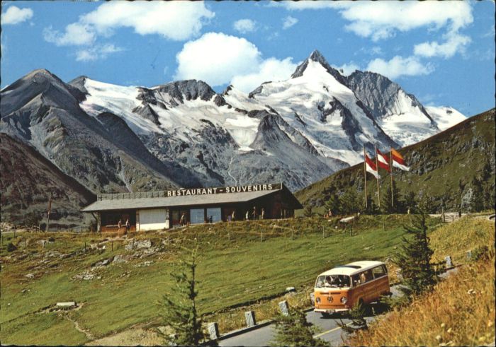Grossglockner Rasthaus Kasereck Hochalpenstrasse