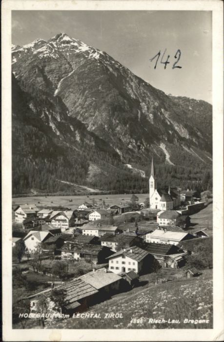 Holzgau  Lechtal Tirol