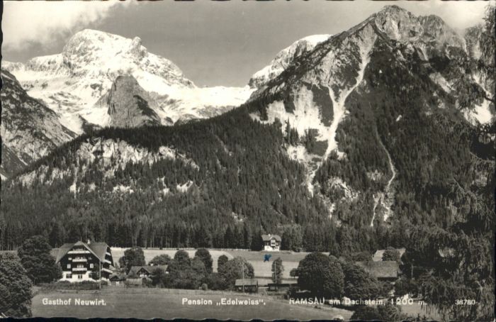 Ramsau Dachstein Steiermark Ramsau_Dachstein Gasthof Neuwirt Pensio
