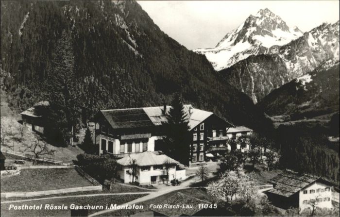 Gaschurn Vorarlberg Posthotel Rössle