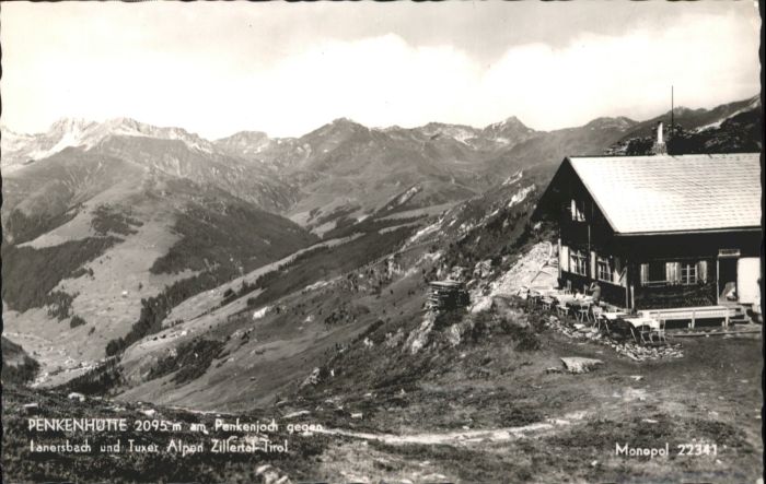 Penkenhuette enkenjoch Zillertal Tirol