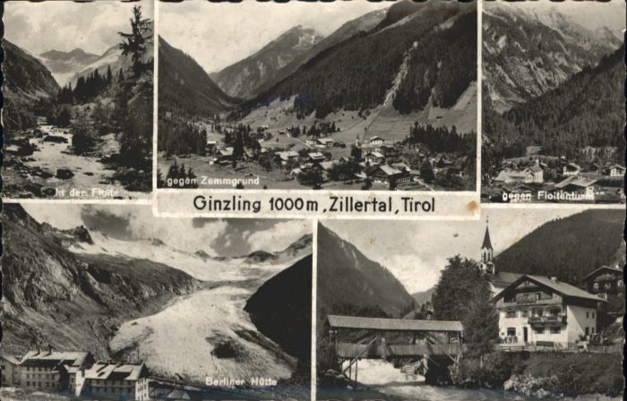 Ginzling Zillertal Tirol Berliner Hütte Zemmgrun