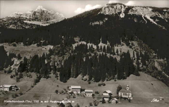 Hinterhornbach Tirol Hochvogel