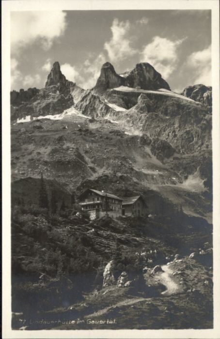 Lindauerhuette Lindauerhütte Gauertal
