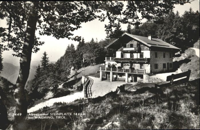 Waidring Tirol Gasthof Steinplatte Tirol