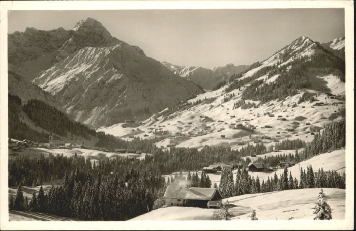 Riezlern Kleinwalsertal Vorarlberg Riezlern Kleinwalsertal Hirschegg Mittelberg