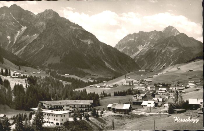Hirschegg Kleinwalsertal Vorarlberg Hirschegg Kleinwalsertal