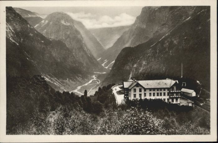 Stalheim Norwegen Naerotal Stalheim-Hotel