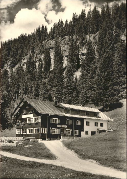 Hirschegg Kleinwalsertal Vorarlberg Hirschegg Kleinwalsertal Waeldele Gasthof Ha