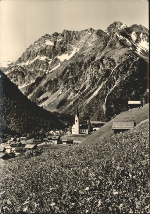 Mittelberg Kleinwalsertal Widderstein