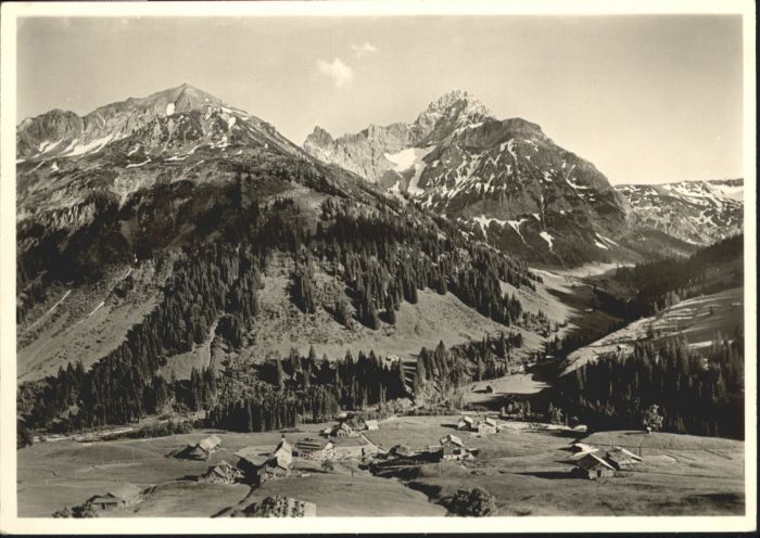 Baad Mittelberg Kleinwalsertal Baad Kleinwalsertal Widderstein Baerenkopf