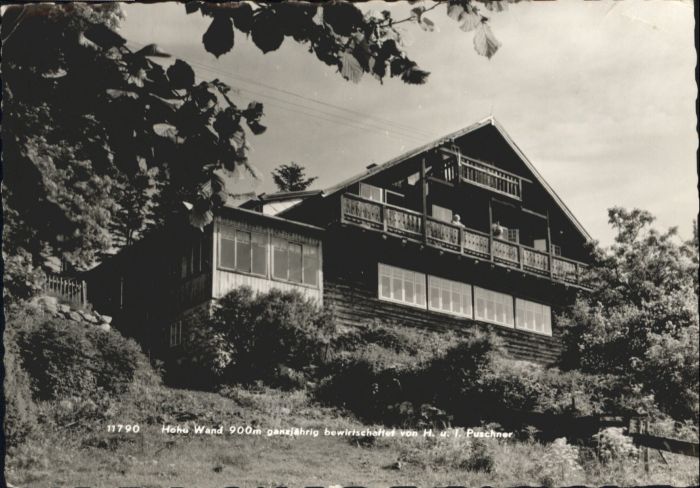 Hohe Wand Alpengasthof Hanslsteighaus