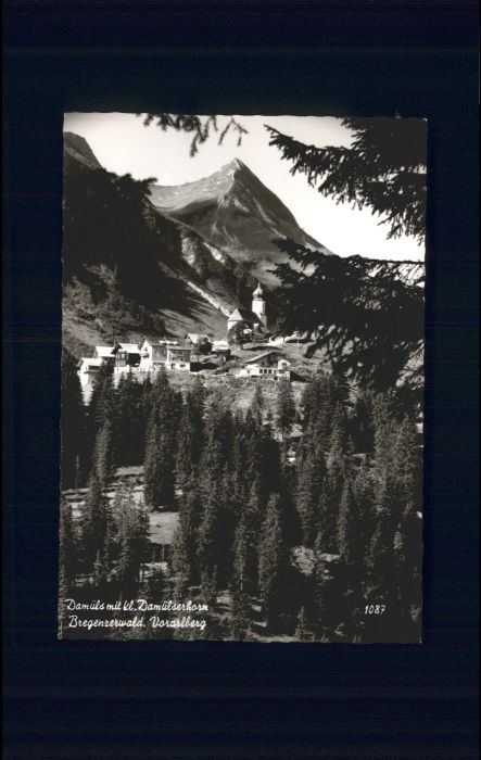 Damuels amülserhorn Bregenzerwald Vorarlberg *