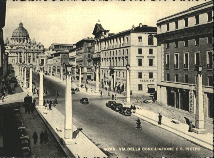 Rom Roma Roma Via Della Conciliazione S Pietro